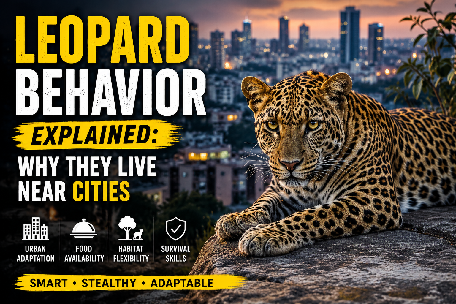 Leopard Behavior Explained: Why Leopards Live Near Cities