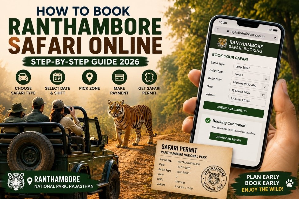 How to Book Ranthambore Safari Online